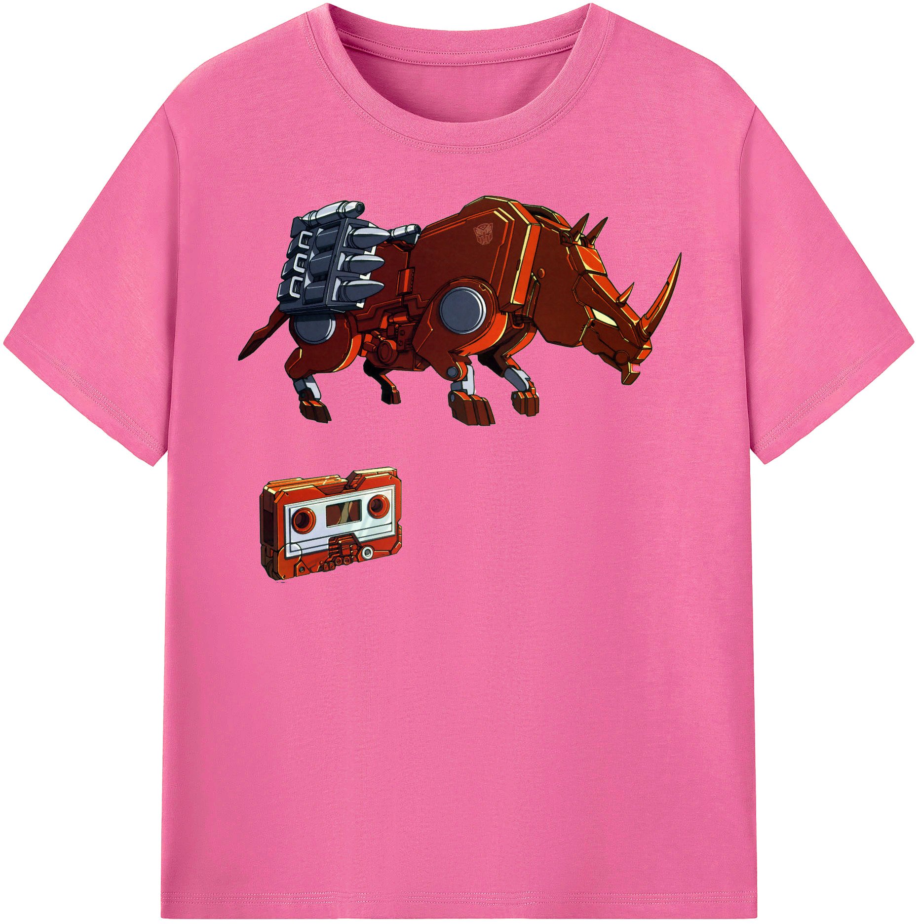  レディースカジュアルプリントTシャツ（綿100％）